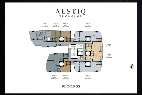 Condominio de 2 dormitorios en Bangkok, Tailandia № 165642 - foto 12
