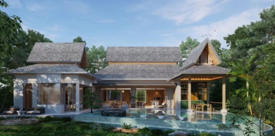 Villa sur Layan Beach, Thaïlande 5 chambres № 234135