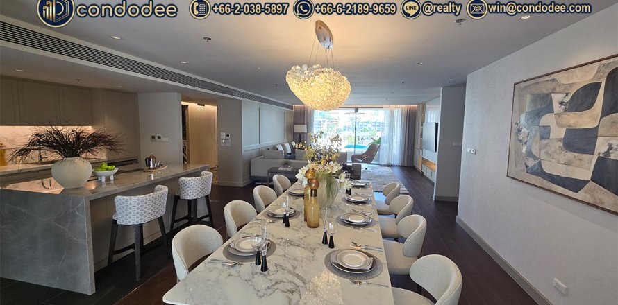 Condominio de 3 dormitorios en Watthana, Bangkok, Tailandia № 201328