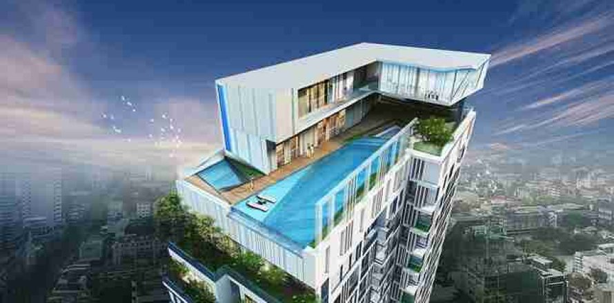 Condominio de 2 dormitorios en Bangkok, Tailandia № 183083