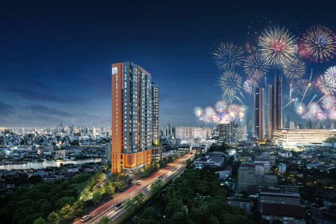 Condo à Thonburi, Bangkok, Thaïlande, 1 chambre  № 166725 - photo 14
