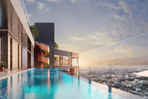 Condo à Thonburi, Bangkok, Thaïlande, 1 chambre  № 166725 - photo 15