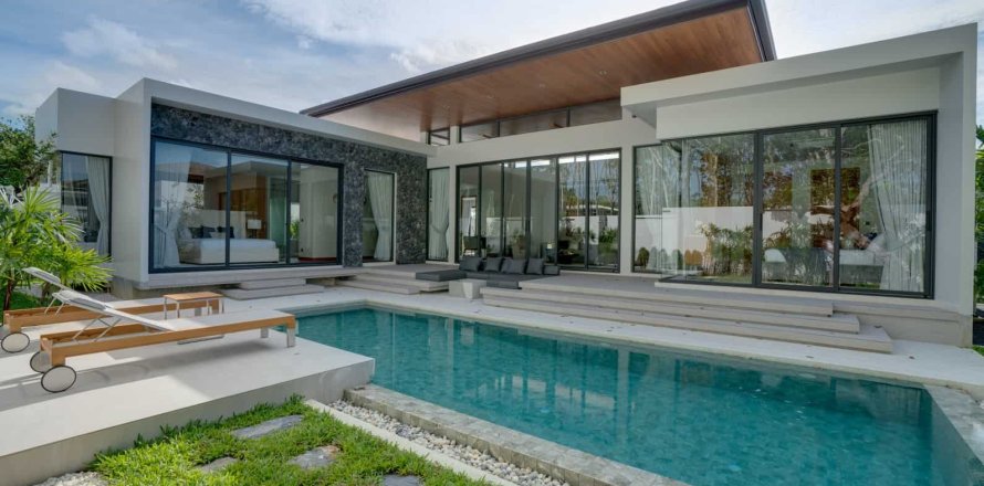 Chalet de 4 dormitorios en Bang Tao, Tailandia № 166726