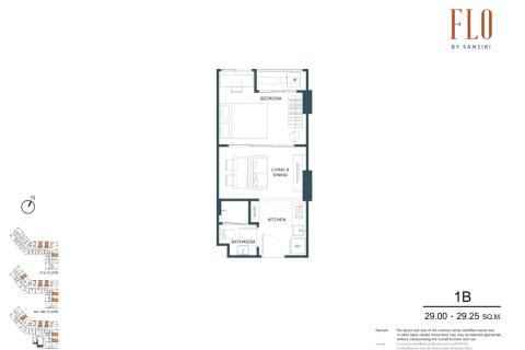 Condominio de 1 dormitorio en Thonburi, Bangkok, Tailandia № 166724 - foto 8