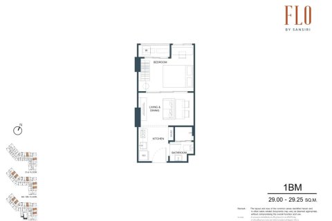 Condominio de 1 dormitorio en Thonburi, Bangkok, Tailandia № 166724 - foto 9