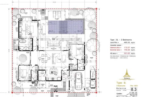 Chalet de 3 dormitorios en Bang Tao, Tailandia № 166727 - foto 8