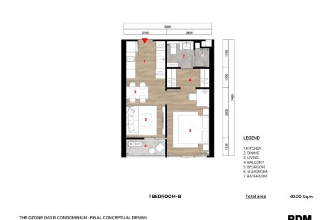 Condominio de 1 dormitorio en Layan Beach, Tailandia № 166398 - foto 14