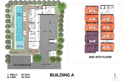 Condominio de 3 dormitorios en Layan Beach, Tailandia № 166394 - foto 14