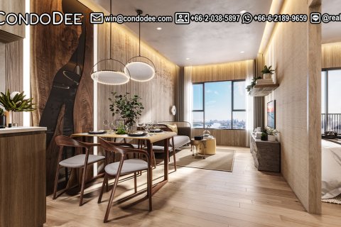 Condominio de 1 dormitorio en Watthana, Bangkok, Tailandia № 201107 - foto 4