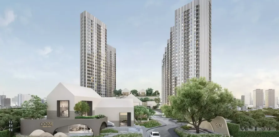 Estudio en el condominio en Bangkok, Tailandia № 208804