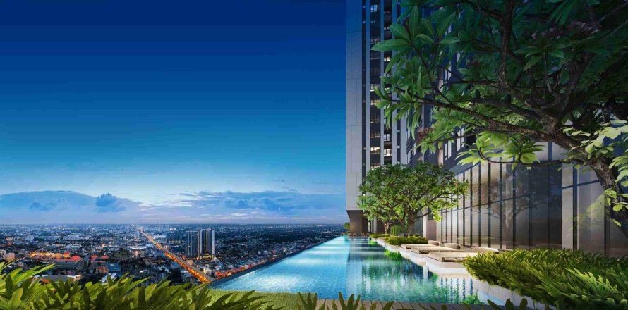 Condominio de 1 dormitorio en Bangkok, Tailandia № 208803
