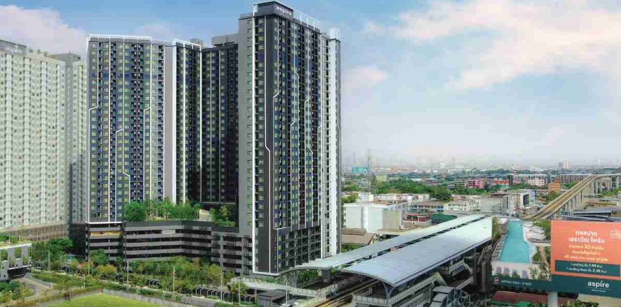 Condominio de 1 dormitorio en Bangkok, Tailandia № 208807