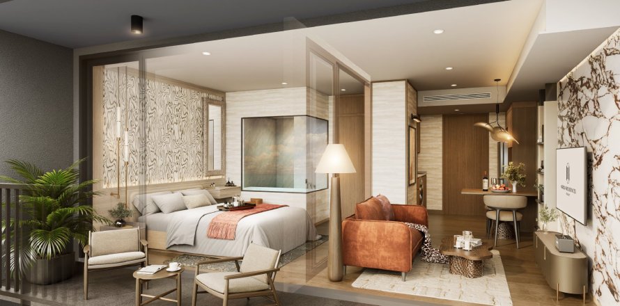 Wohnung in Origin Residences, Phuket, Thailand 1 Schlafzimmer № 162460