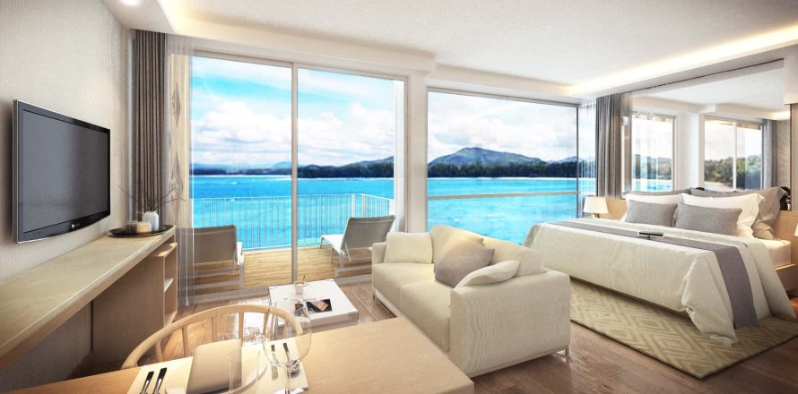 Condo sur Nai Yang, Thaïlande, 1 chambre  № 166856