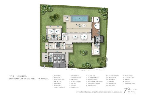 Villa in Kathu, Thailand 4 bedrooms № 222701 - photo 8