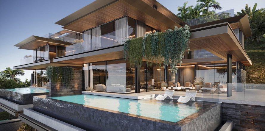 Villa à Isola Sky, Phuket, Thaïlande 4 chambres № 64939
