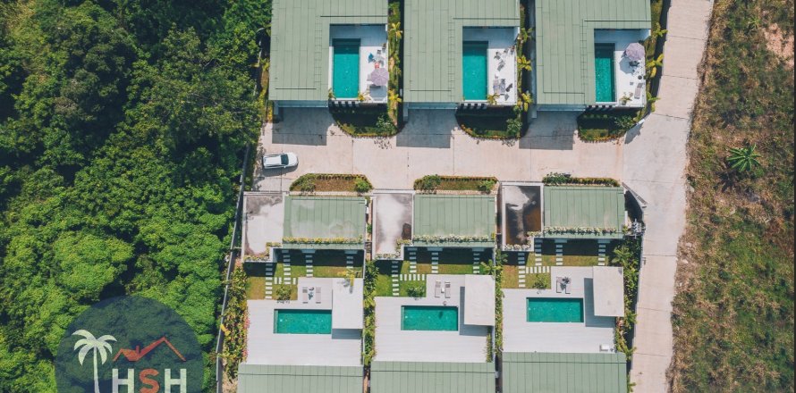 Chalet de 3 dormitorios en Ko Samui, Tailandia № 180116