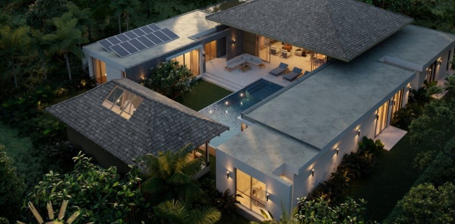 Chalet de 4 dormitorios en Bang Tao, Tailandia № 179463