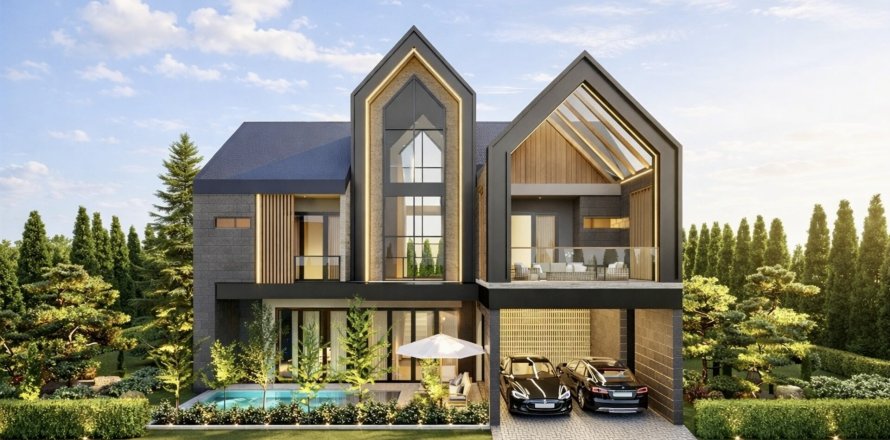 Chalet de 4 dormitorios en Pattaya, Tailandia № 203489