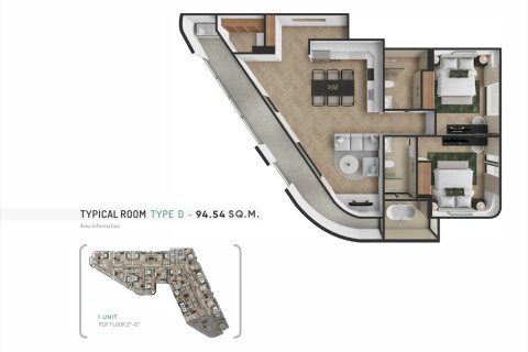 Condominio de 2 dormitorios en Bang Tao, Tailandia № 165425 - foto 14