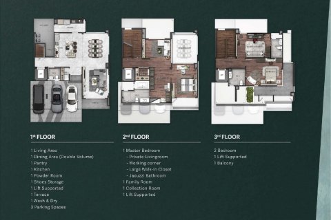 Chalet de 3 dormitorios en Lat Phrao, Bangkok, Tailandia № 165419 - foto 15