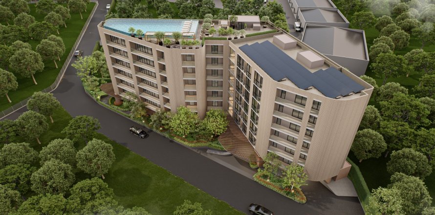 Condominio de 1 dormitorio en Bang Tao, Tailandia № 165422