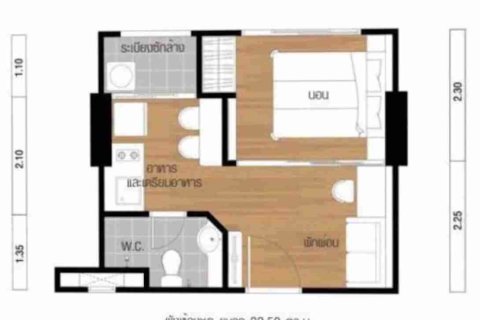 Condominio de 1 dormitorio en Bangkok, Tailandia № 208746 - foto 7