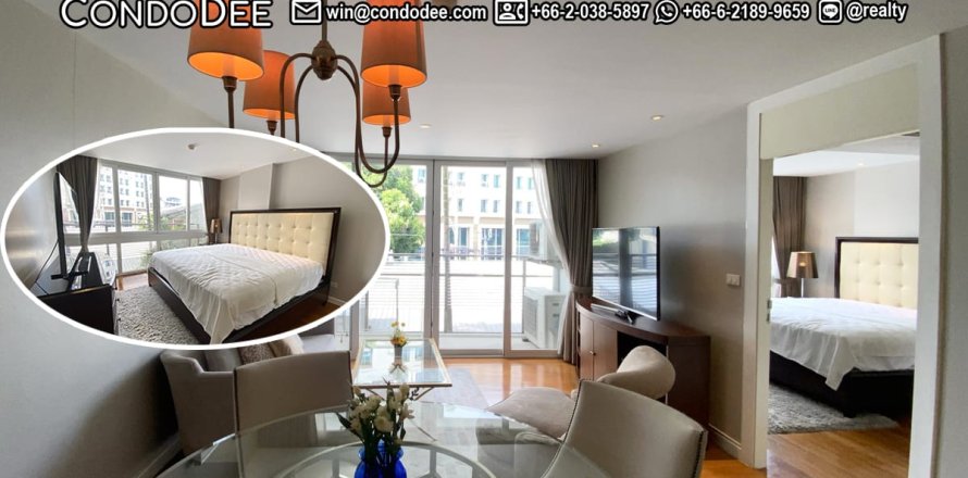 Condominio de 2 dormitorios en Watthana, Bangkok, Tailandia № 200968