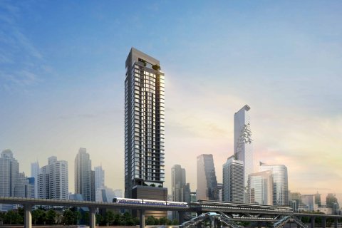 Condominio de 2 dormitorios en Sathon, Bangkok, Tailandia № 166403