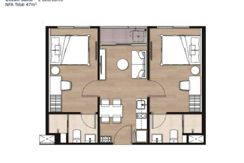 Condominio de 2 dormitorios en Phuket, Tailandia № 166401 - foto 10