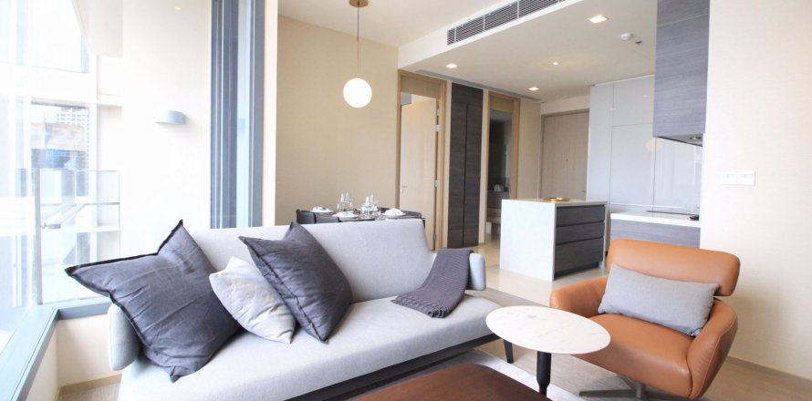Condo in Bangkok, Thailand, 2 bedrooms in THE ESSE ASOKE  № 50977