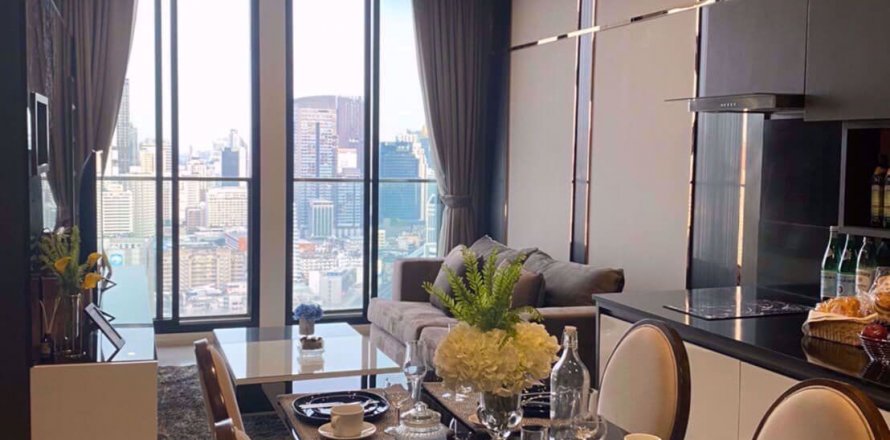 Condominio de 1 dormitorio en Bangkok, Tailandia en Noble Ploenchit  № 59600