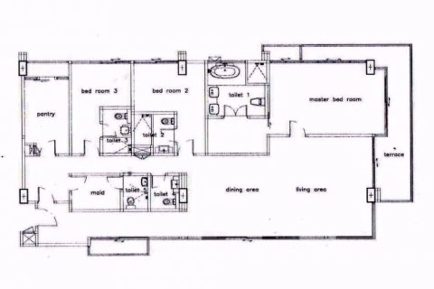 Penthouse in Khlong San, Bangkok, Thailand 3 bedrooms № 47944 - photo 16