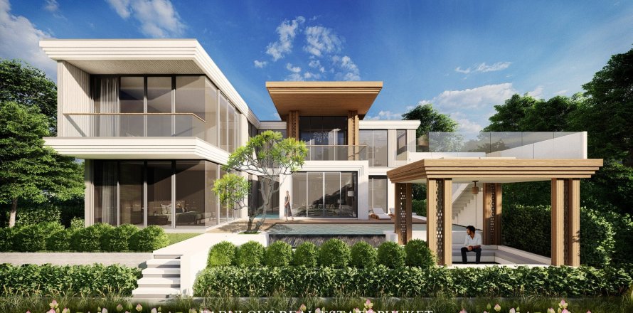Chalet de 5 dormitorios en Bang Tao, Tailandia № 179802