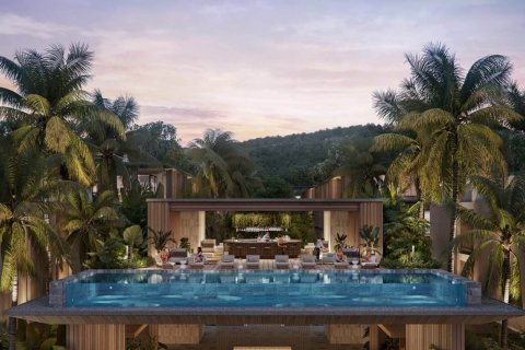 Condo sur Layan Beach, Thaïlande, 2 chambres  № 166194