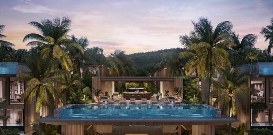 Condominio de 2 dormitorios en Layan Beach, Tailandia № 166194