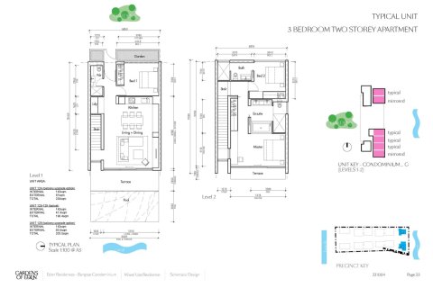 Condo sur Layan Beach, Thaïlande, 3 chambres № 166195 - photo 10