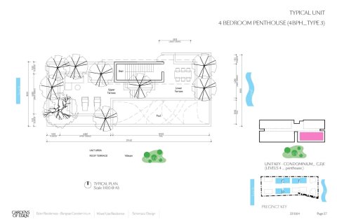 Condominio de 4 dormitorios en Layan Beach, Tailandia № 166192 - foto 12