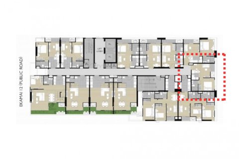 Condominio de 1 dormitorio en Bangkok, Tailandia № 147030 - foto 5