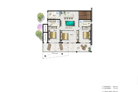 Chalet de 3 dormitorios en Ko Samui, Tailandia № 180194 - foto 18