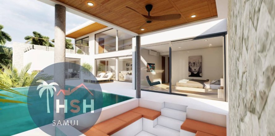 Chalet de 4 dormitorios en Ko Samui, Tailandia № 180198