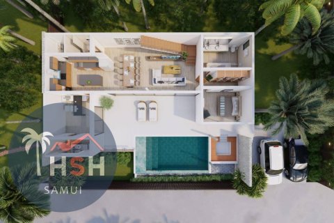 Chalet de 4 dormitorios en Ko Samui, Tailandia № 180198 - foto 6