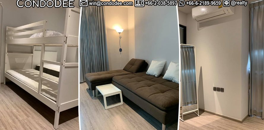 Condo à Watthana, Bangkok, Thaïlande, 2 chambres  № 200685