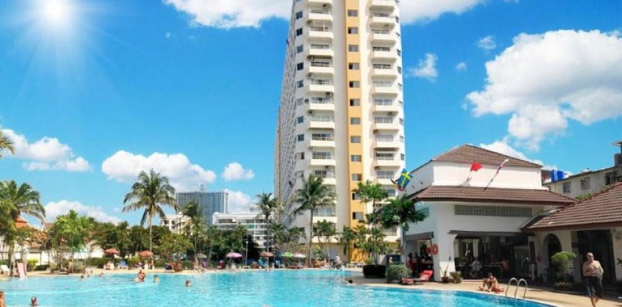 Estudio en el condominio en Pattaya, Tailandia № 205354