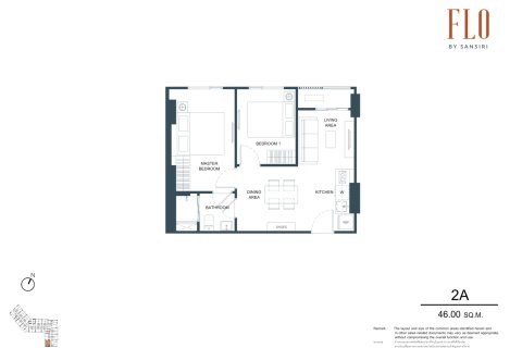 Condo in Thonburi, Bangkok, Thailand, 2 bedrooms  № 222395 - photo 13