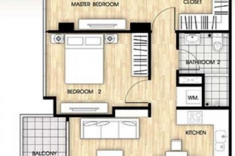 Condominio de 2 dormitorios en Bangkok, Tailandia № 135341 - foto 12