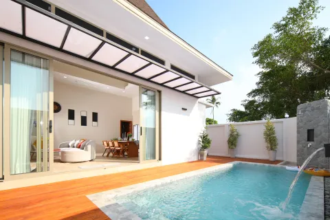 Chalet de 3 dormitorios en Phuket, Tailandia № 146454 - foto 7