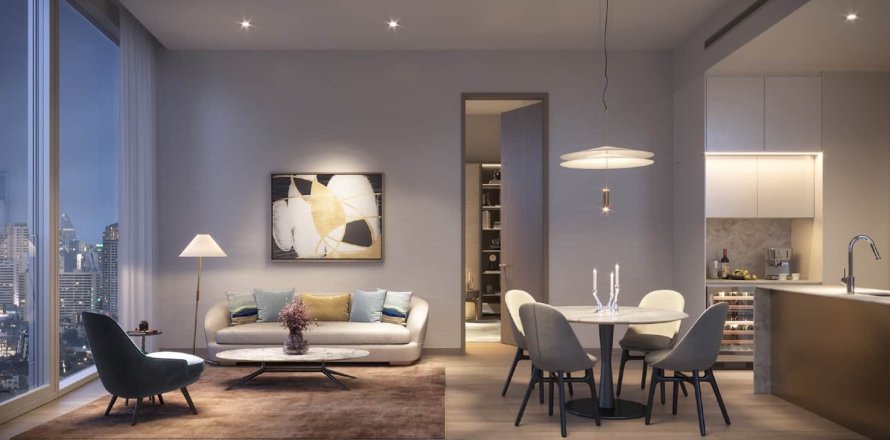 Condominio de 1 dormitorio en Bangkok, Tailandia № 166766