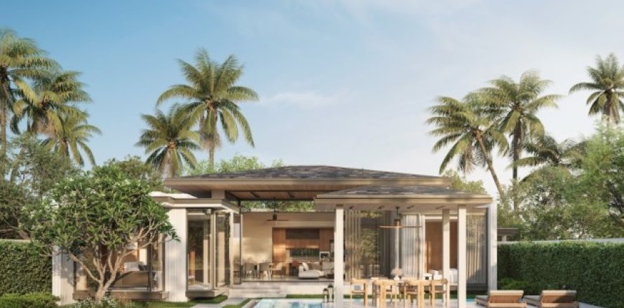 Chalet de 3 dormitorios en Phuket, Tailandia № 191079