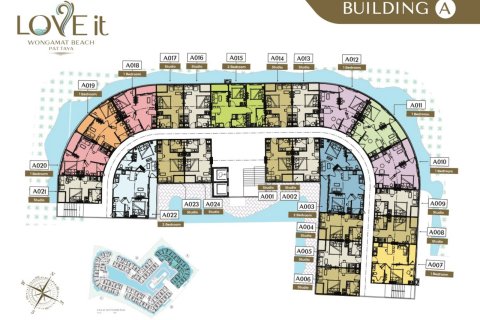 Eigentumswohnung in Pattaya, Thailand, 2 Schlafzimmer № 222525 - Foto 15